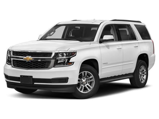 2018 Chevrolet Tahoe LT in Satin Steel Metallic — front three-quarter view